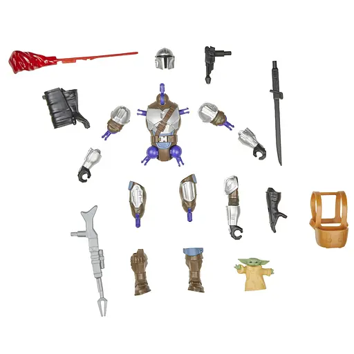 Игрушка-фигурка Hasbro MixMashers Star Wars Mando and Grogu (F9481_G0300) - фото 4