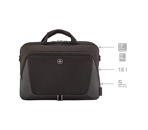 Сумка для ноутбука, XE Brief 16" черная Wenger teh0014592 - фото 4
