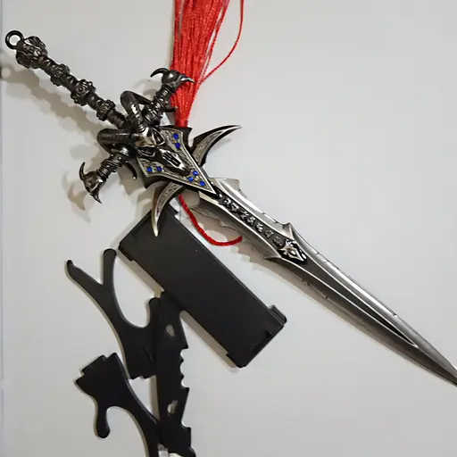 Меч Frostmourne World Of Warcraft Lich King Світ Військового Ремесла 22 см - фото 5