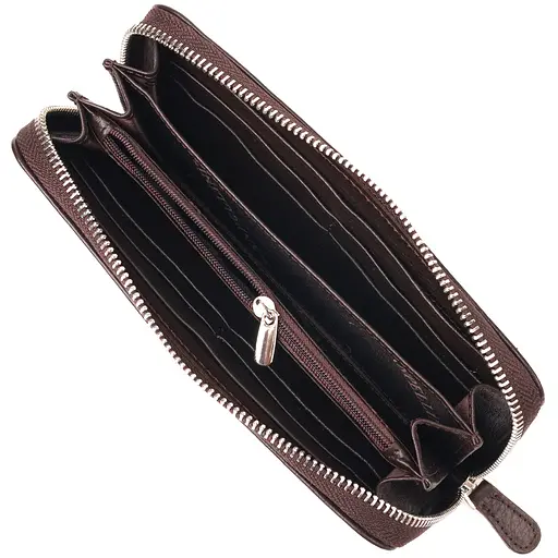 Женский кожаный кошелек Canpellini 19х9.5х2.5 см acs0025126 - фото 3