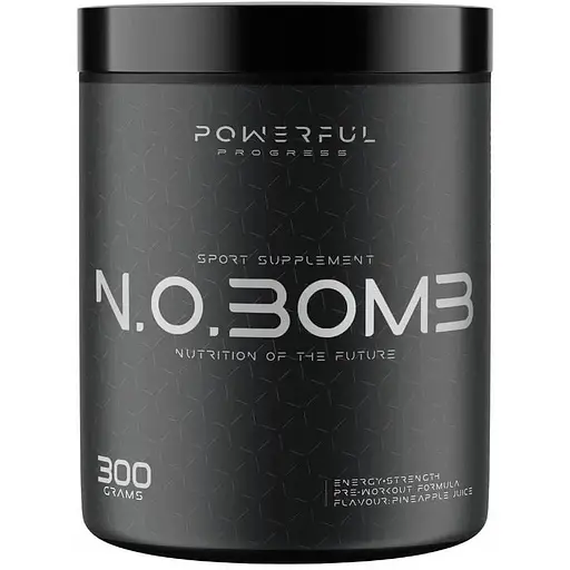 Предтренировочный комплекс Powerful Progress N.O.BOMB, 300 грамм - Ананас