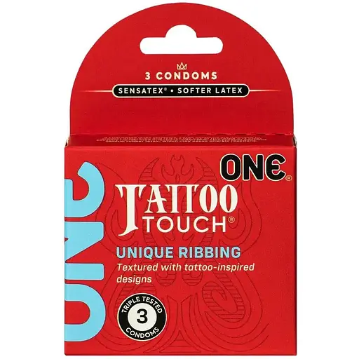Презервативи One Tattoo Touch 3 шт.