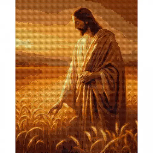 Алмазна мозаїка Santi Жнива віри 40х50 см на підрамнику (956061) - фото 1