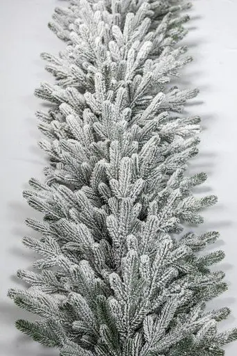 Гирлянда из хвои Венская Заснеженная 2.5 м литая