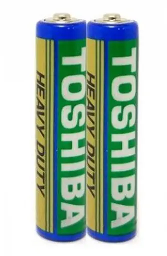 Батарейка Toshiba синяя в упаковке r3/1000 цена за 1 шт.