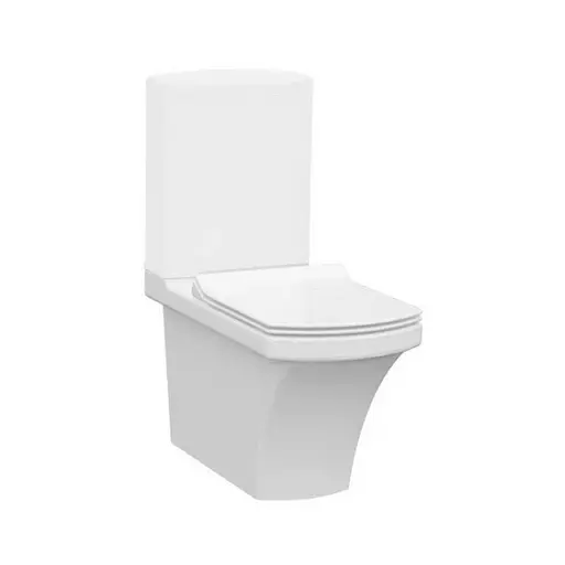 Чаша напольного унитаза с функцией биде Idevit Vega 2804-0305, Белый - фото 1