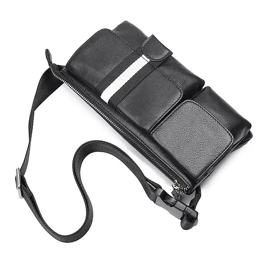 Чоловіча шкіряна сумка Vintage 25х13,5х3,5 см sum0012275 - фото 3