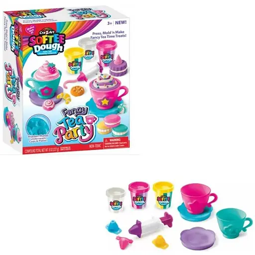 Тесто для лепки Cra-Z-Art Праздничное чаепитие 10 ед. (66605CRA) - фото 4