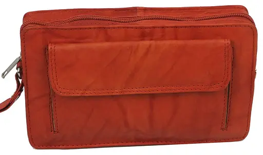 Чоловіча шкіряна барсетка Always Wild 3х12х20 см acs0018071 - фото 3