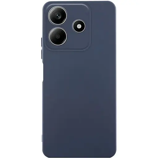 Чехол Lakshmi Silicone Cover Full Camera (AA) для Xiaomi Redmi Note 14 5G Синий / Midnight Blue