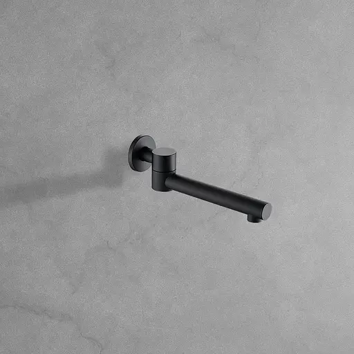 Душевая система скрытого монтажа с изливом Nett TSB-99, Черный - фото 3