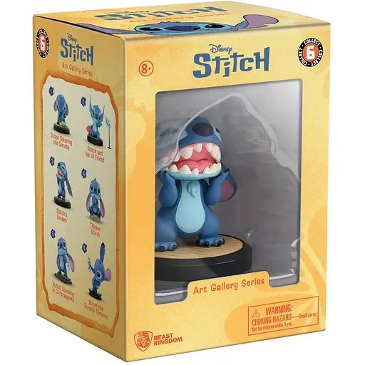 Коллекционная фигурка Yume Hero Box Stitch Стич рычит (15843) - фото 6