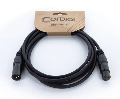 Мікрофонний кабель XLR Male — XLR Female 10м Cordial EM 10 FM - фото 2