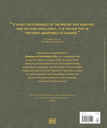 Dinosaurs and Prehistoric Life. The Definitive Visual Guide