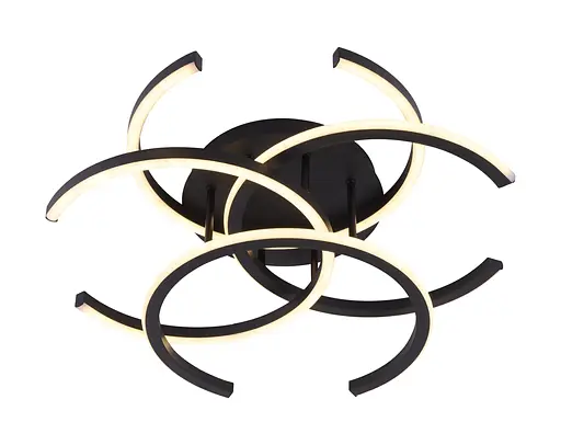 Люстра светодиодная Valeso V LCD3004 BK