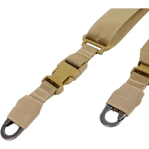 Ремінь Kiborg 2-точковий Gun Sling G-2 з пряжкою швидкого регулювання Triple-X Coyote (1000-k8014) - фото 3