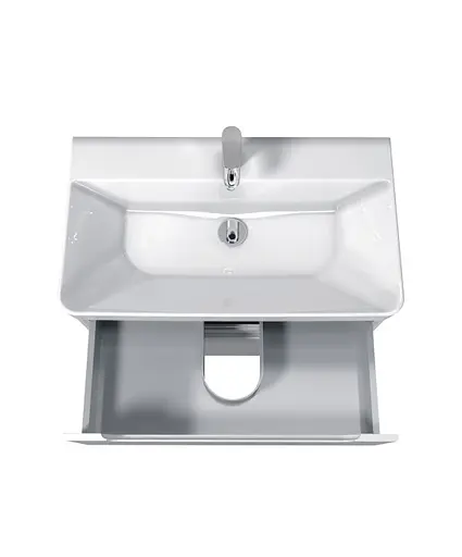 Тумба Мойдодир Malaga 80-A Білий з умивальником Vivace 80 Білий - фото 6