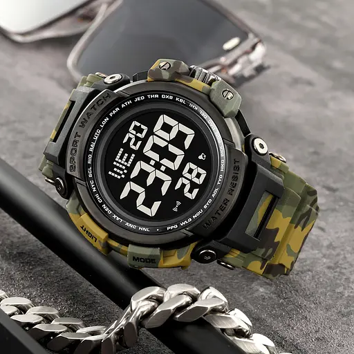 Наручные часы мужские 2422CMGN Camo Green Skmei acs0029931 - фото 5