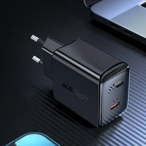 МЗП Acefast A21 PD30W GaN (1USB-C) Black - фото 2