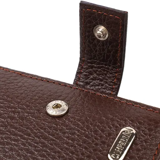 Мужской кожаный кошелек Canpellini 11.7х9.2х2 см acs0025616 - фото 3