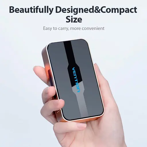 Сплиттер Vention 1 In 2 Out HDMI Splitter 4K 30Hz Gold Aluminum Alloy Type EU Standard (ACBG0-EU) - фото 5