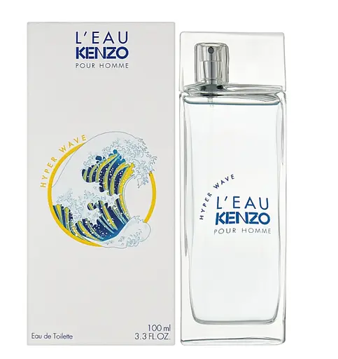 Оригінал Kenzo L'Eau Hyper Wave Pour Homme 100 мл туалетна вода - фото 1