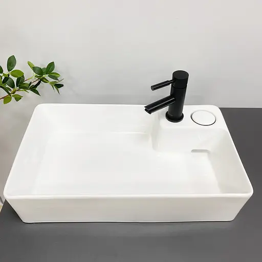 Умивальник VBI Altamura M white на пральну машинку VBI-016001, Білий - фото 3