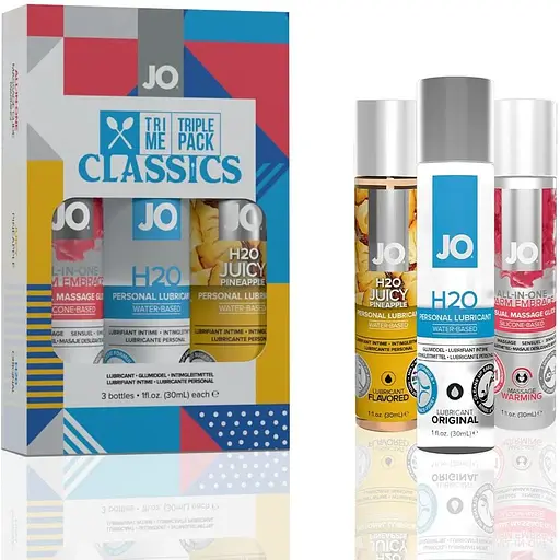 Набор System JO Tri-Me Triple Pack - Classics (3x30 мл)