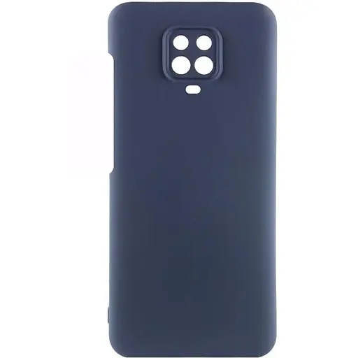 Чохол Silicone Cover Lakshmi Full Camera (AAA) для Xiaomi Redmi Note 9s / Note 9 Pro /Note 9 Pro Max Темно-синій / Midnight blue