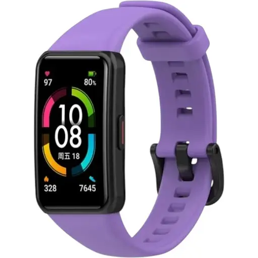 Ремінець DK CDK Silicone Sport Band Classic для Huawei Band 6 (011342) (viola)