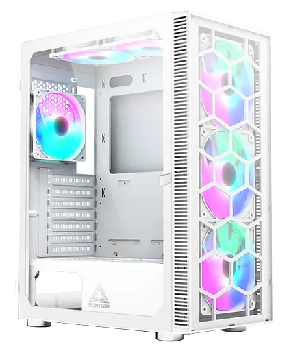 Корпус Montech X3 Glass RGB White (X3 GLASS (W)) - фото 7