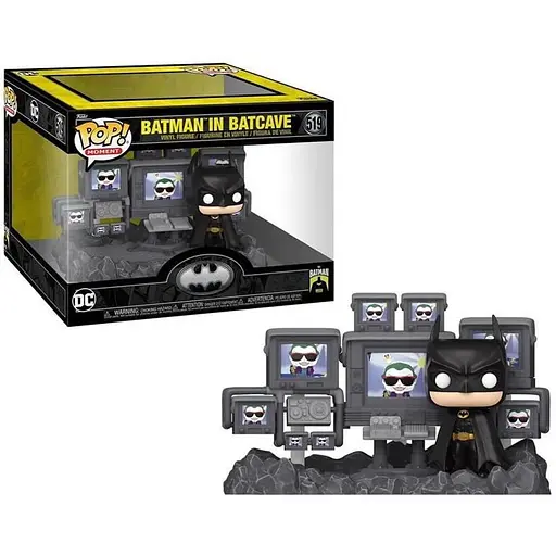 Фігурка Funko Pop ДС Бетмен у Беткейві DC Batman in Batcave 15 см DC BB 519