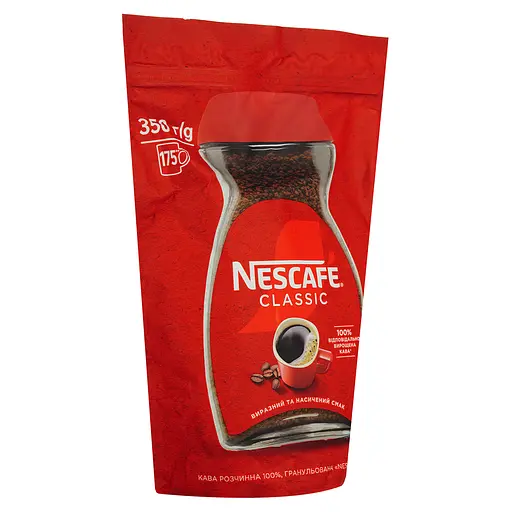 Кофе растворимый Nescafe Классик 350 г - фото 2