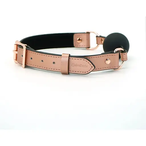 Кляп Liebe Seele Rose Gold Memory Ball Gag - фото 2