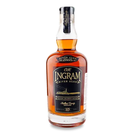 Віскі O,H, Ingram River Aged Straight Bourbon 52.5 % 0.75л 