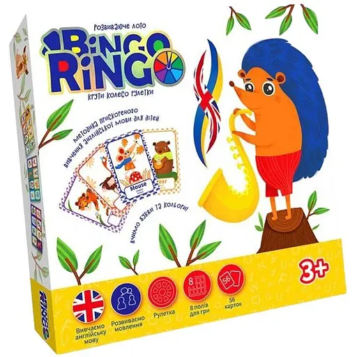 Настільна гра Bingo Ringo GBR-01-01EU (укр/англ) - фото 1