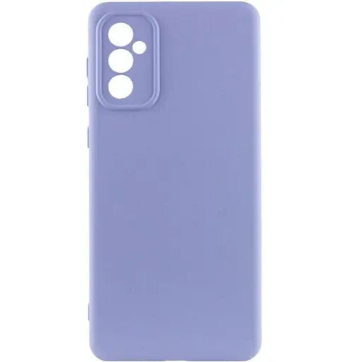 Чехол TPU GETMAN Liquid Silk Full Camera для Samsung Galaxy A56 5G Сиреневый / Dasheen