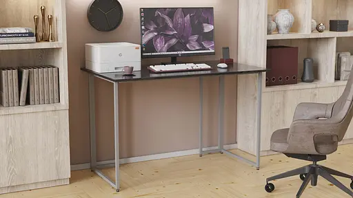 Комп'ютерний стіл Ханна 75x100x60 сірий ДСП Сосна Кембра 16мм FRD-101395 - фото 2