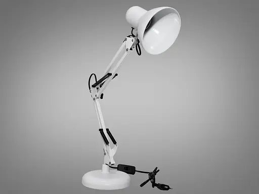 Настольная классическая офисная белая лампа в стиле ролика киностудии Pixar - фото 3