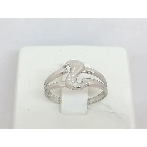 Срібне кільце Tango з алмазною гранню. 310160С 17,5 - фото 2