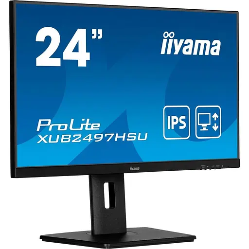 Монитор 23.8" Iiyama XUB2497HSU-B2 FHD IPS 100Hz (XUB2497HSU-B2) - фото 3