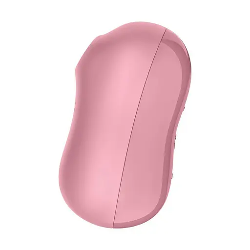 Вакуумний стимулятор клітора з вібрацією Satisfyer Cotton рожевий - фото 4