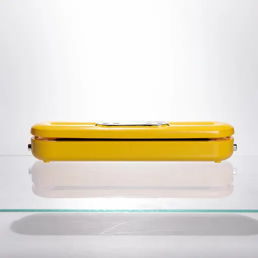 Вакууматор побутовий Yiwu для сухих і вологих продуктів 90 Вт вакуумний пакувальник Жовтий + 10 пакетів HP-11-15Y - фото 6