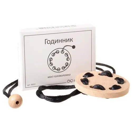 Міні головоломка Годинник Заморочка 5012 - фото 1