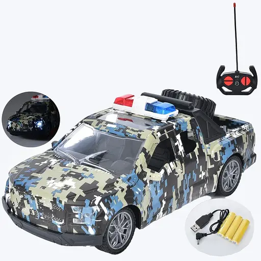 Джип на радіокеруванні, 23 см, світло, гумові колеса