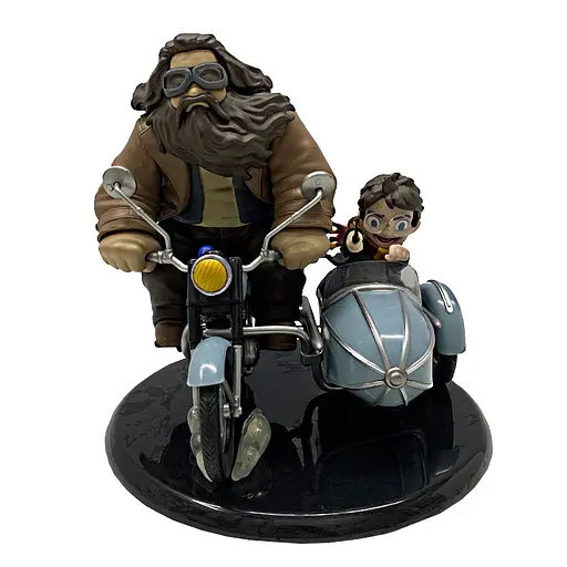Діорама Q-Fig Max Гаррі і Хагрід на чарівному мотоциклі Harry Potter And Rubeus Hagrid 16.0 см НР 05.42 - фото 4