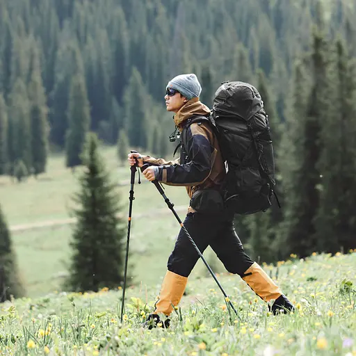 Рюкзак туристичний Naturehike Helium CNK2450XB014 (70 л) Чорний M - фото 6