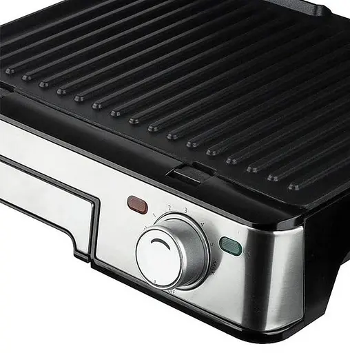 Прижимной контактный гриль RAF R.238 с антипригарным покрытием 2200 Вт с лотком для жира - фото 7