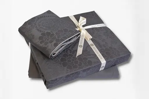 Постельное белье Tracy Steel Grey Сатин Делюкс La Romano pbe0051009 - фото 5