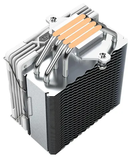 Кулер для процессора Coolmoon Aosor AS400 WHITE (AS400 WHITE) - фото 6